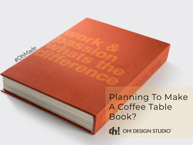 Make your own coffee table book