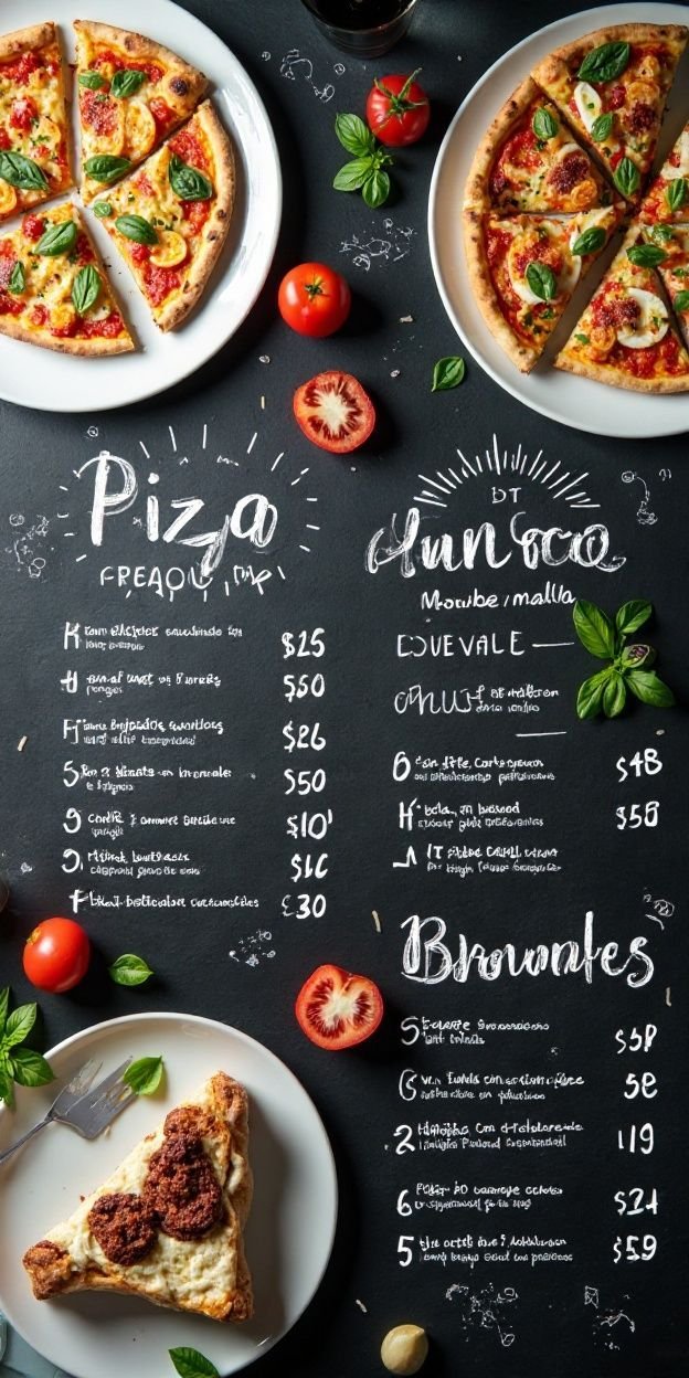 menu design ideas