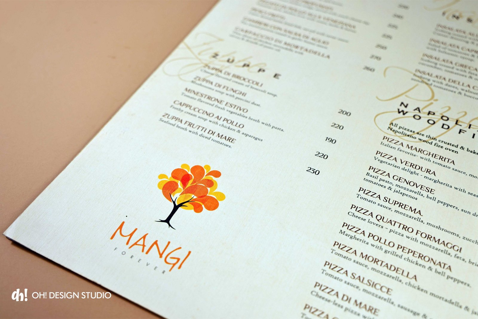 creative menu design ideas