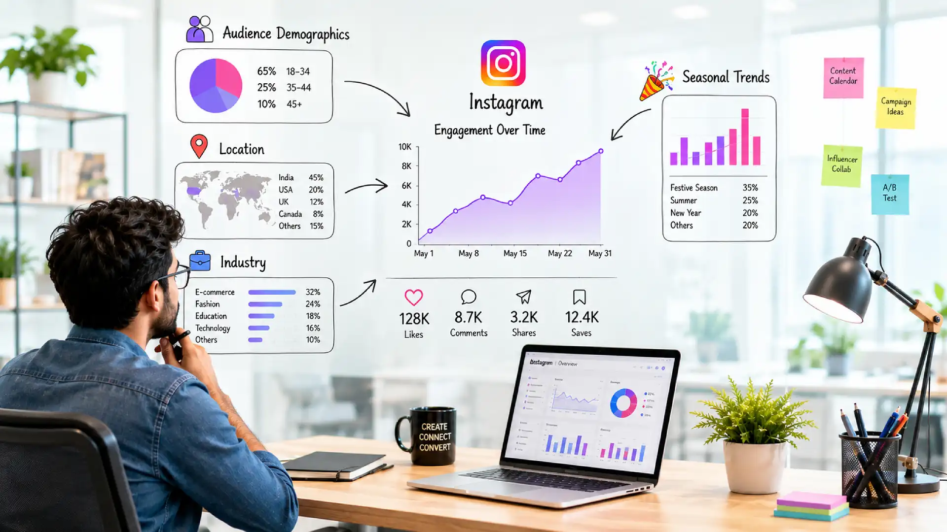 Best Time to Post on Instagram India