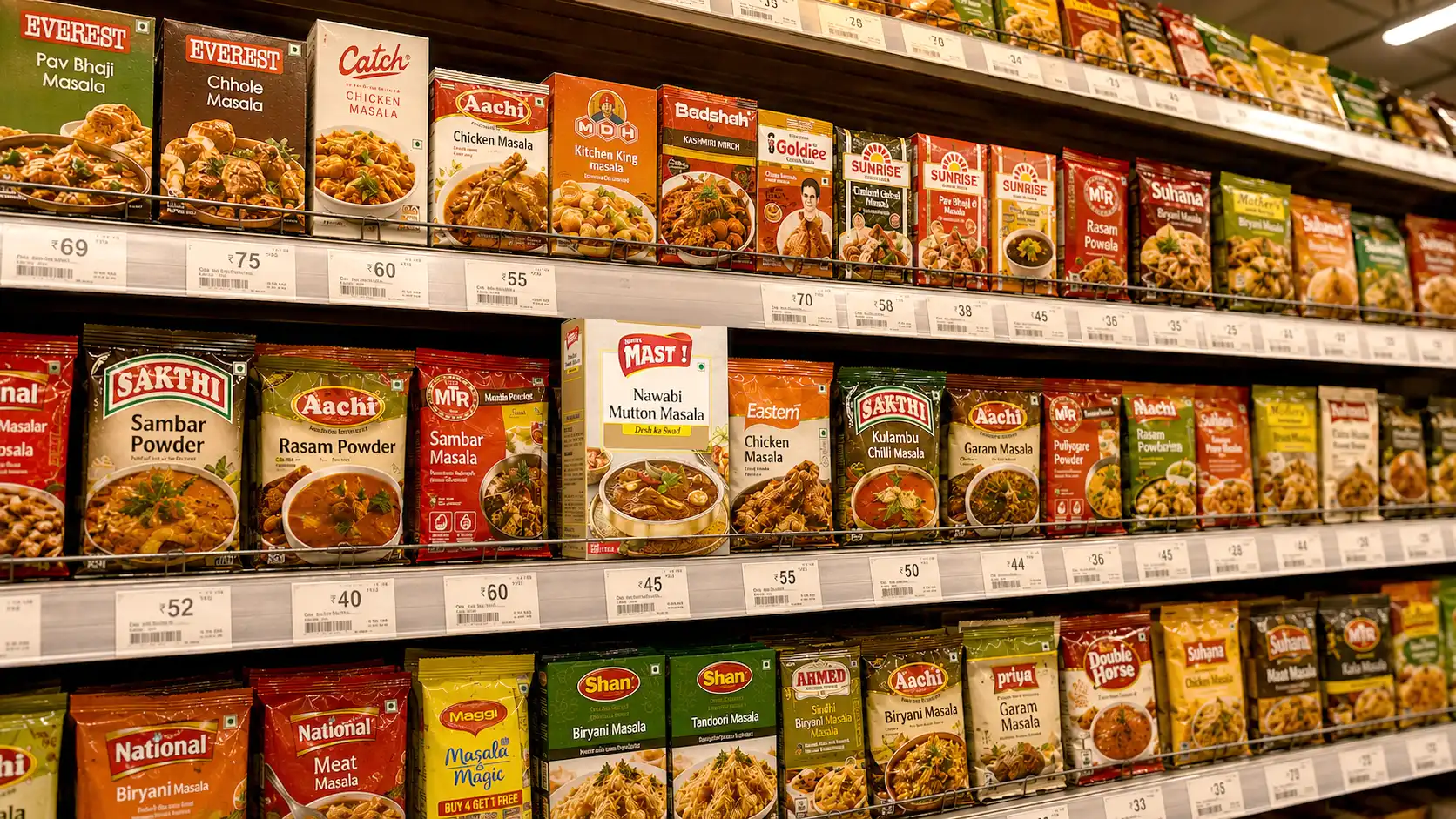 masala packaging design