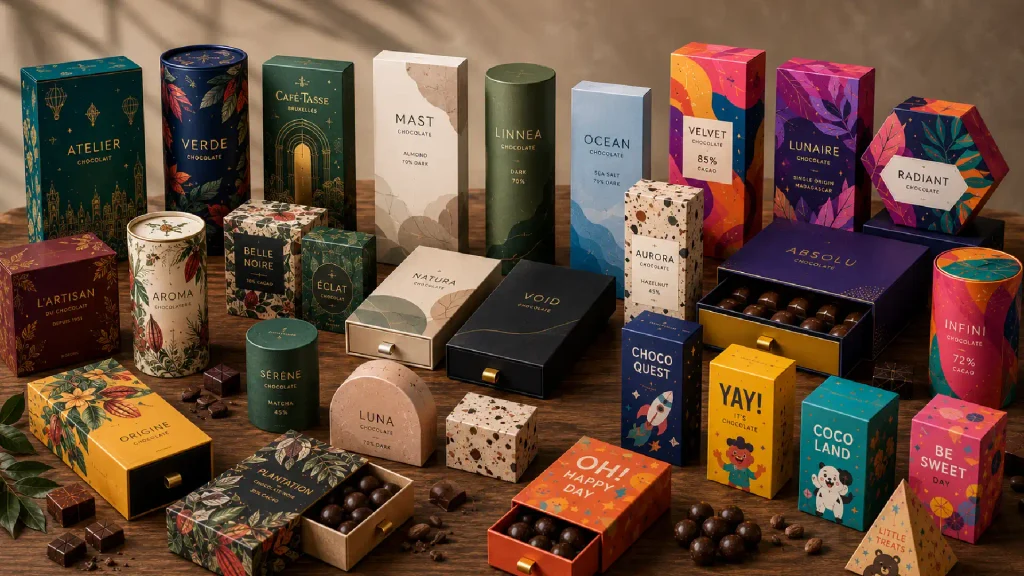 Chocolate Packaging Design agency